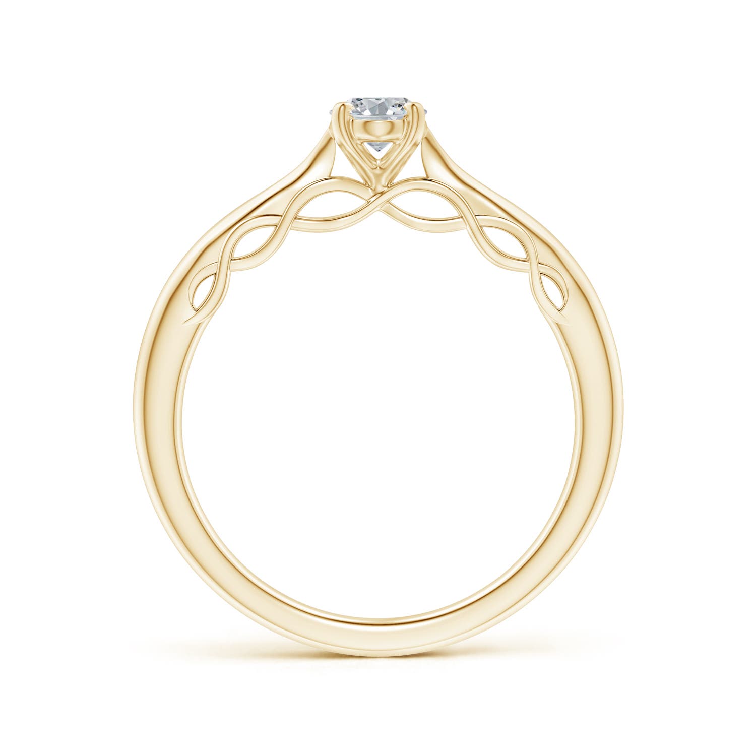 H, SI2 / 0.43 CT / 14 KT Yellow Gold