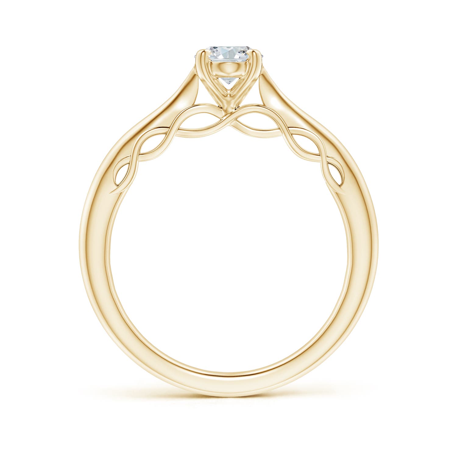 G, VS2 / 0.76 CT / 14 KT Yellow Gold