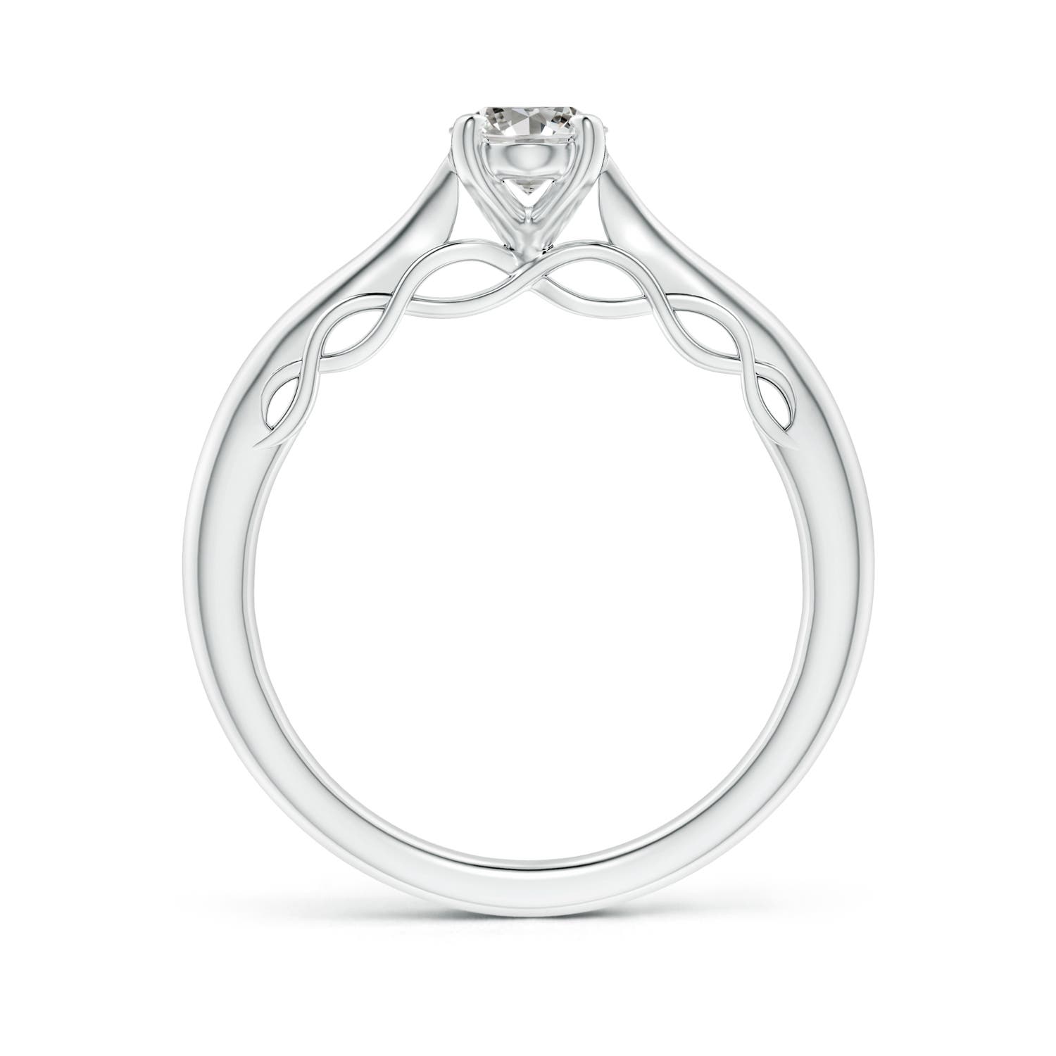 K, I3 / 0.76 CT / 14 KT White Gold