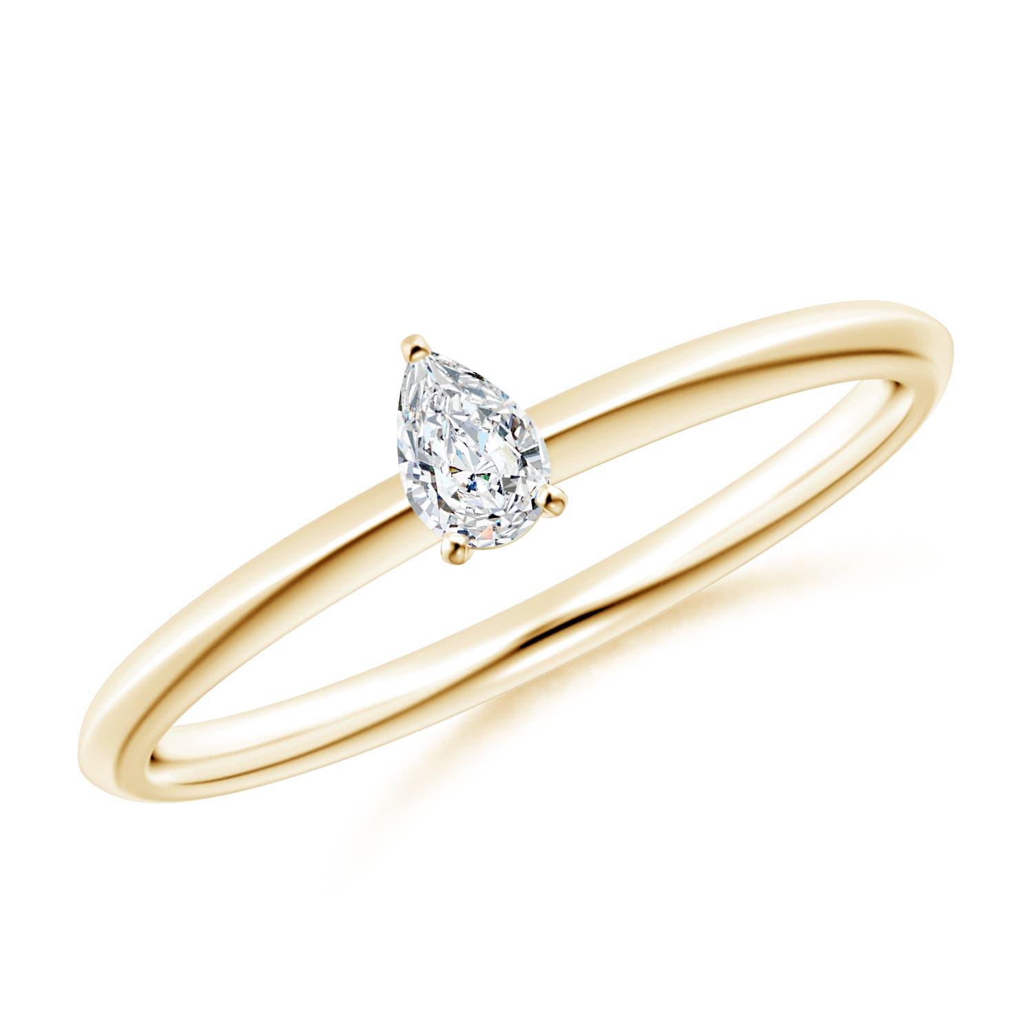 G, VS2 / 0.18 CT / 14 KT Yellow Gold