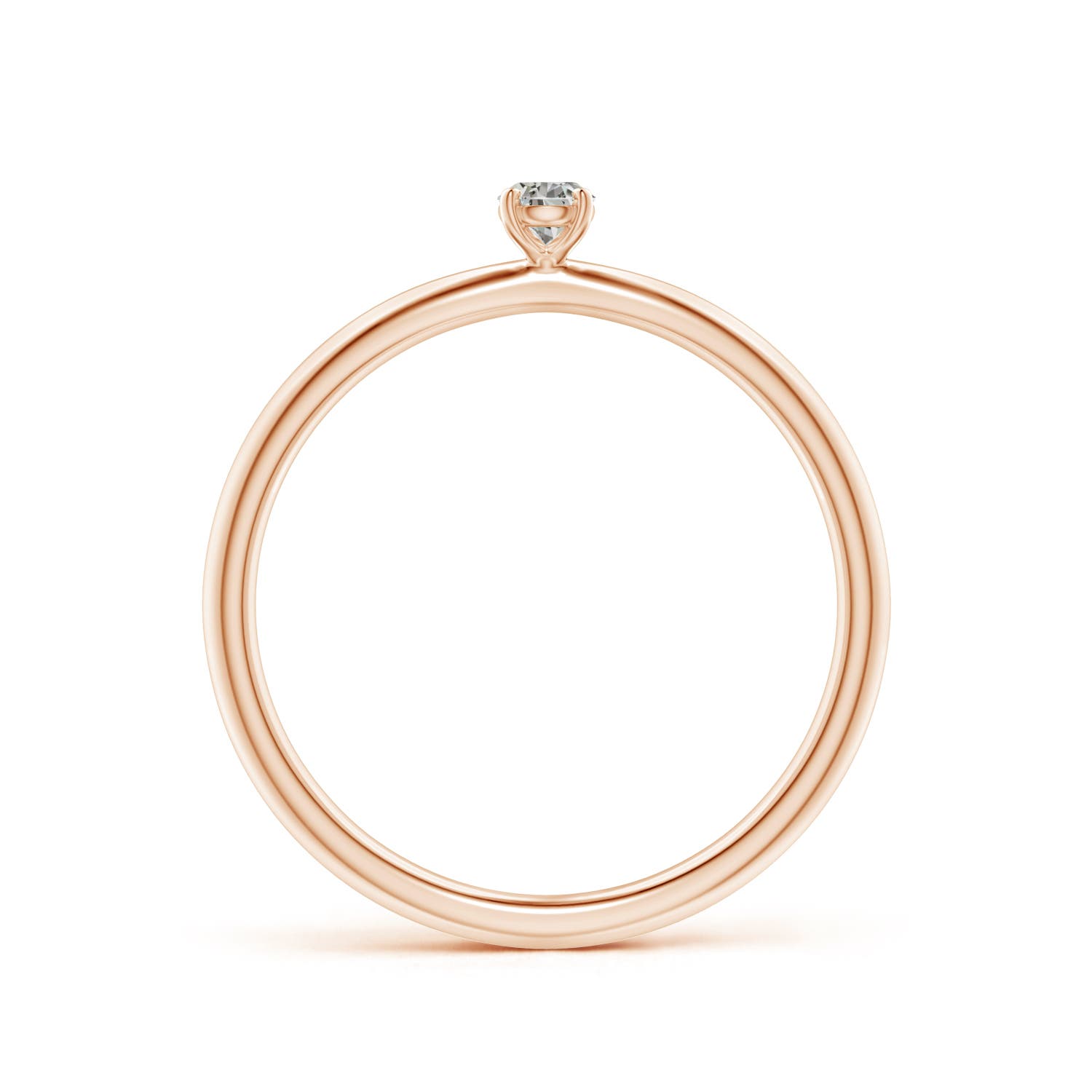 K, I3 / 0.18 CT / 14 KT Rose Gold