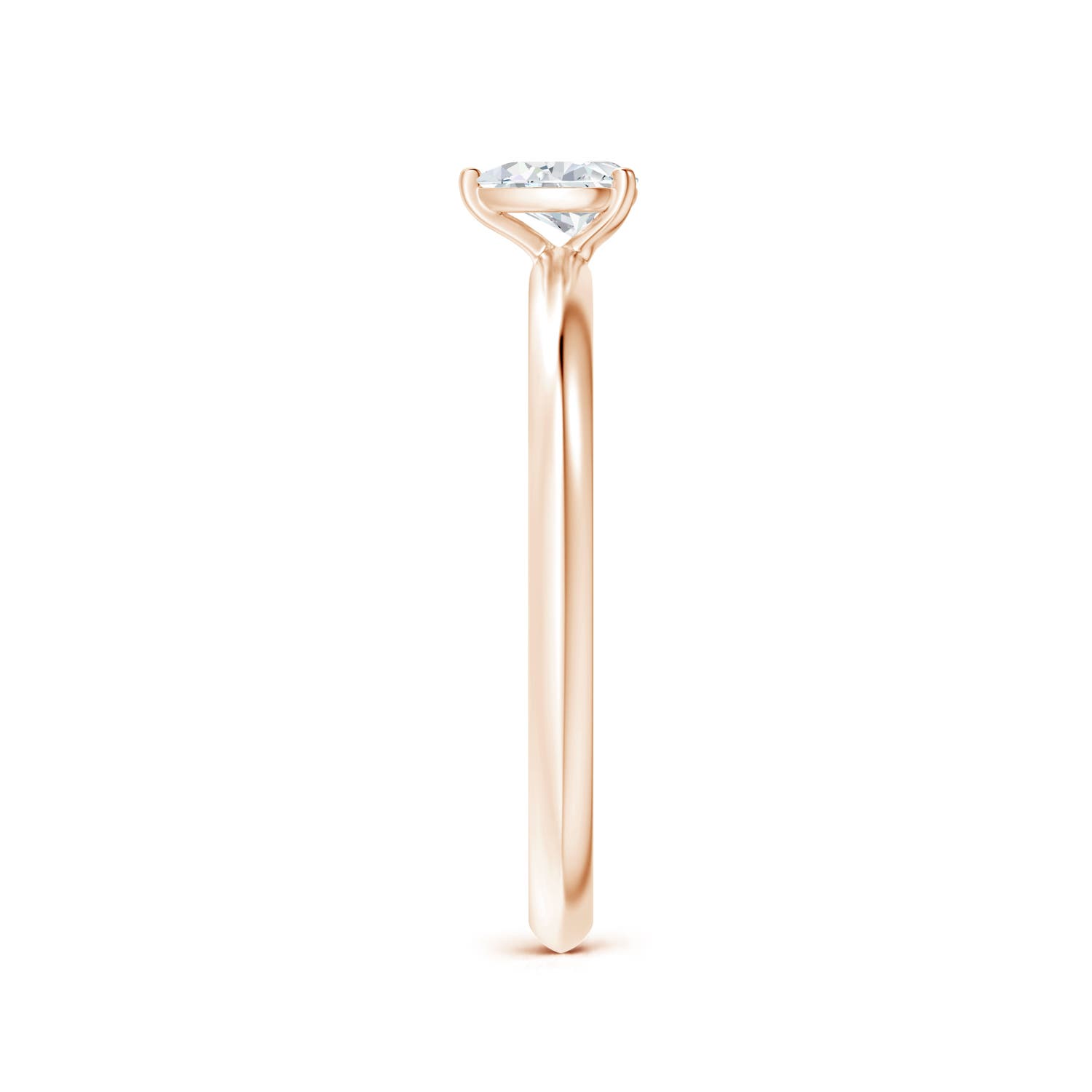 G, VS2 / 0.2 CT / 14 KT Rose Gold