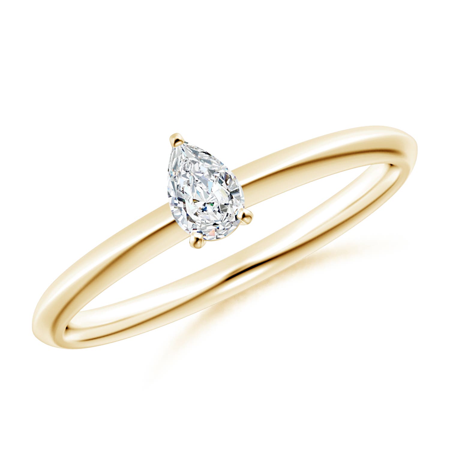 G, VS2 / 0.2 CT / 14 KT Yellow Gold