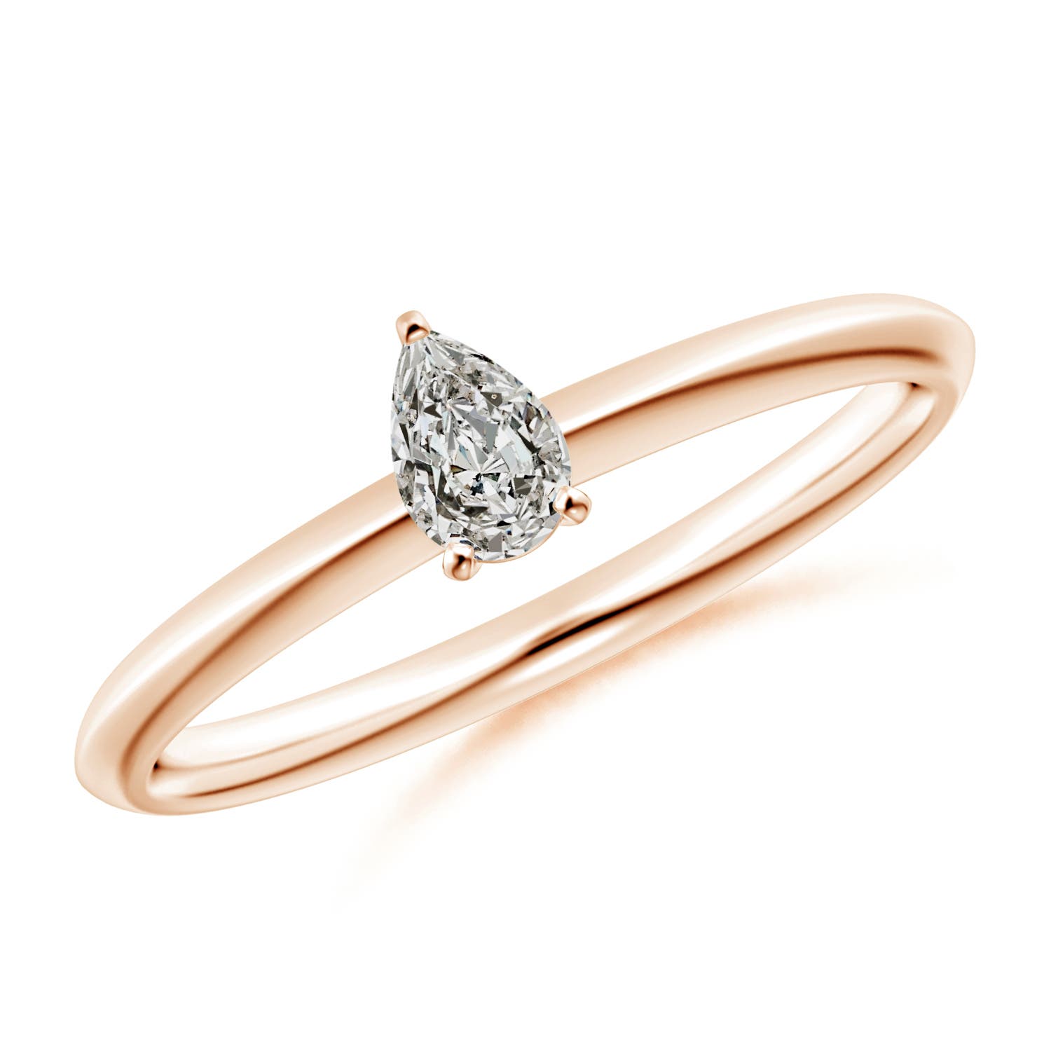 K, I3 / 0.2 CT / 14 KT Rose Gold