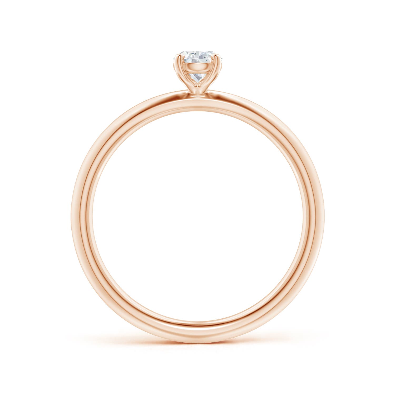 G, VS2 / 0.4 CT / 14 KT Rose Gold