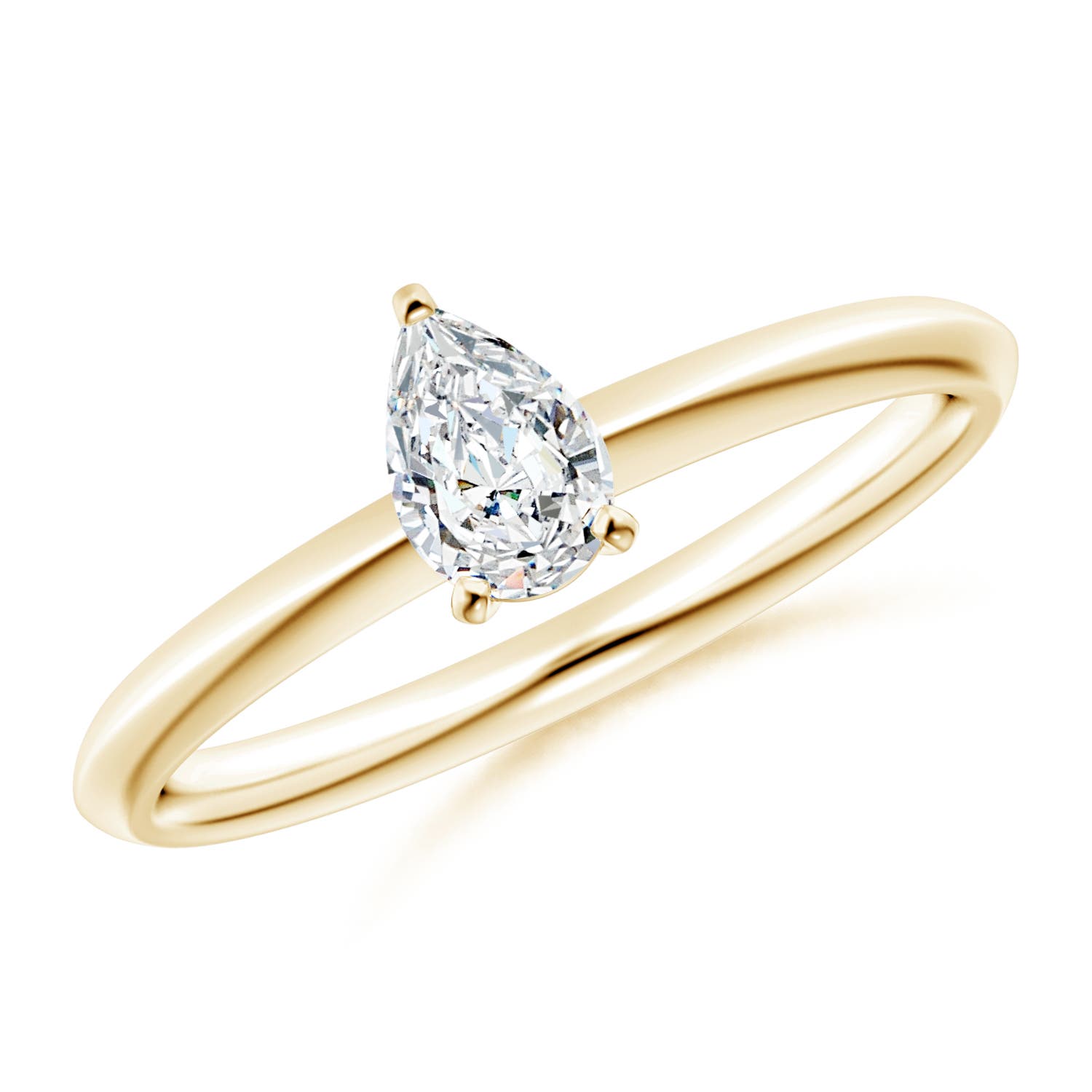 G, VS2 / 0.4 CT / 14 KT Yellow Gold