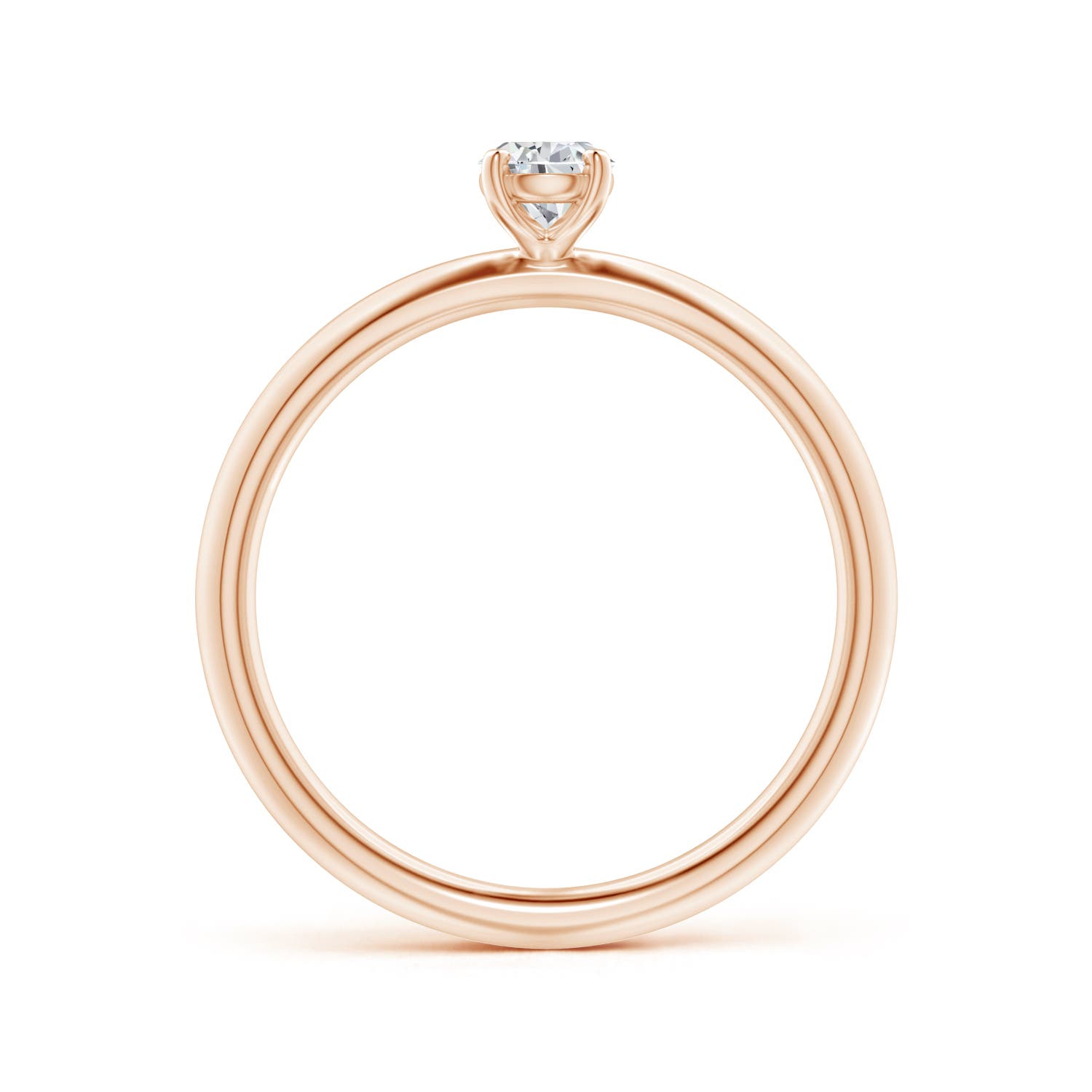 H, SI2 / 0.4 CT / 14 KT Rose Gold