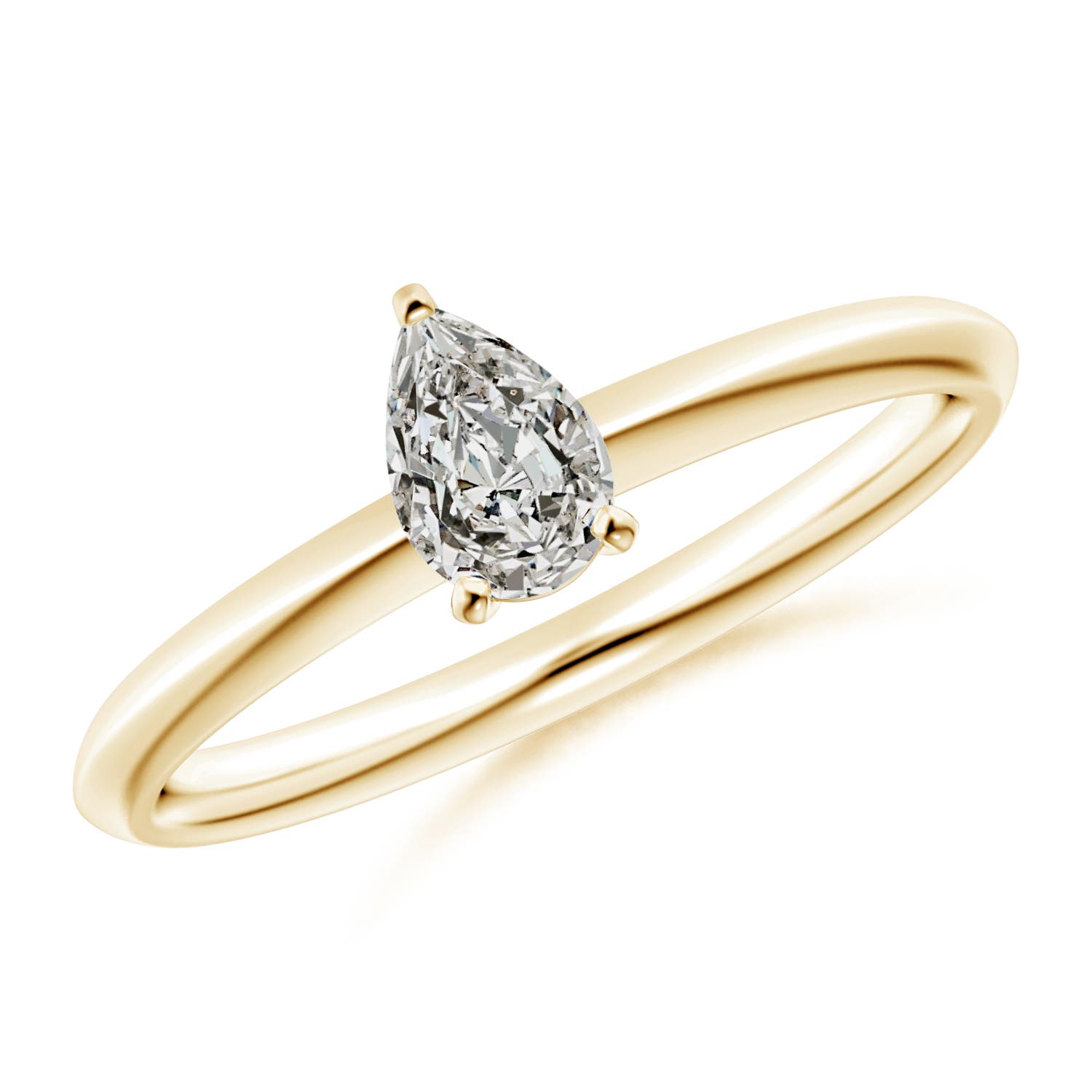 K, I3 / 0.4 CT / 14 KT Yellow Gold