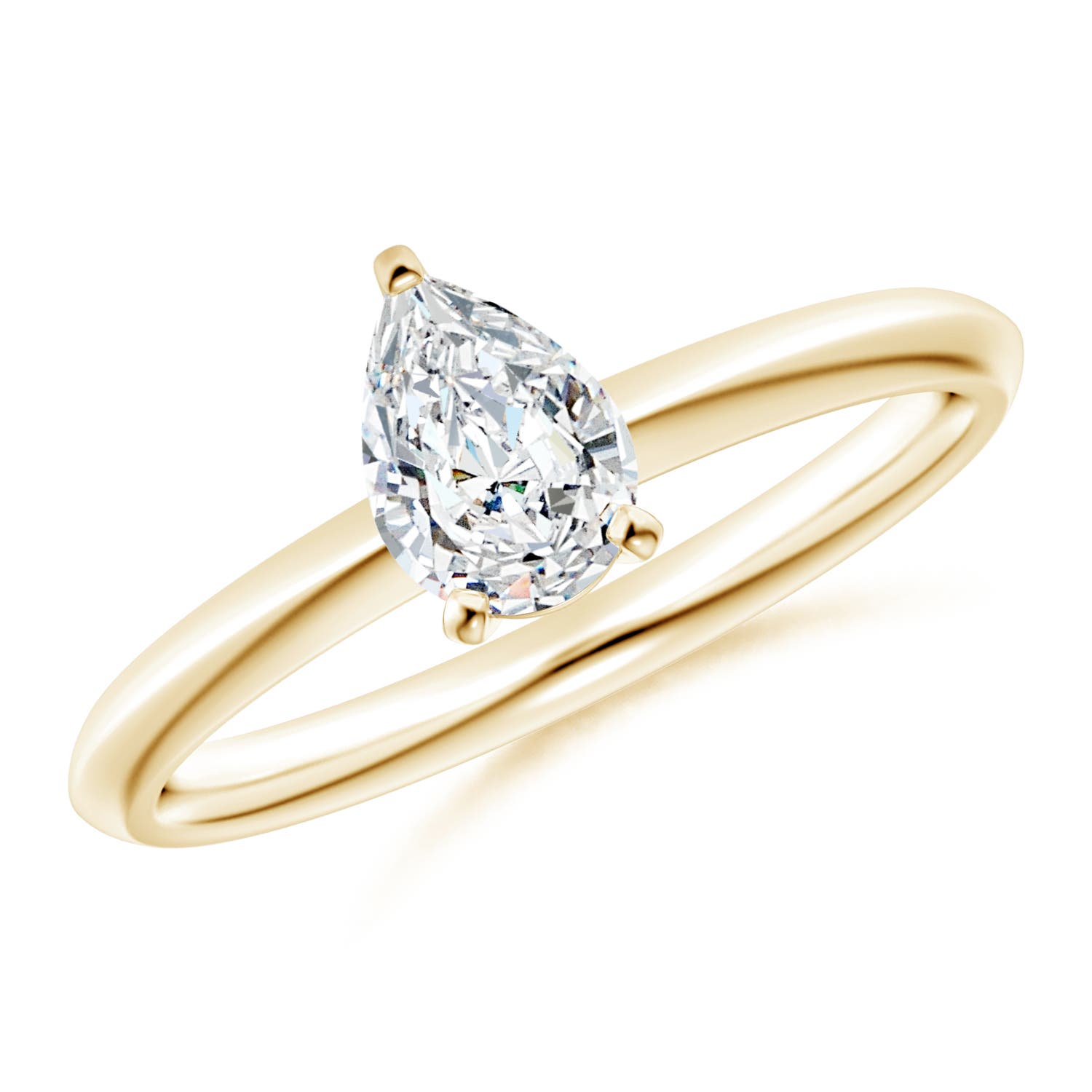 G, VS2 / 0.71 CT / 14 KT Yellow Gold