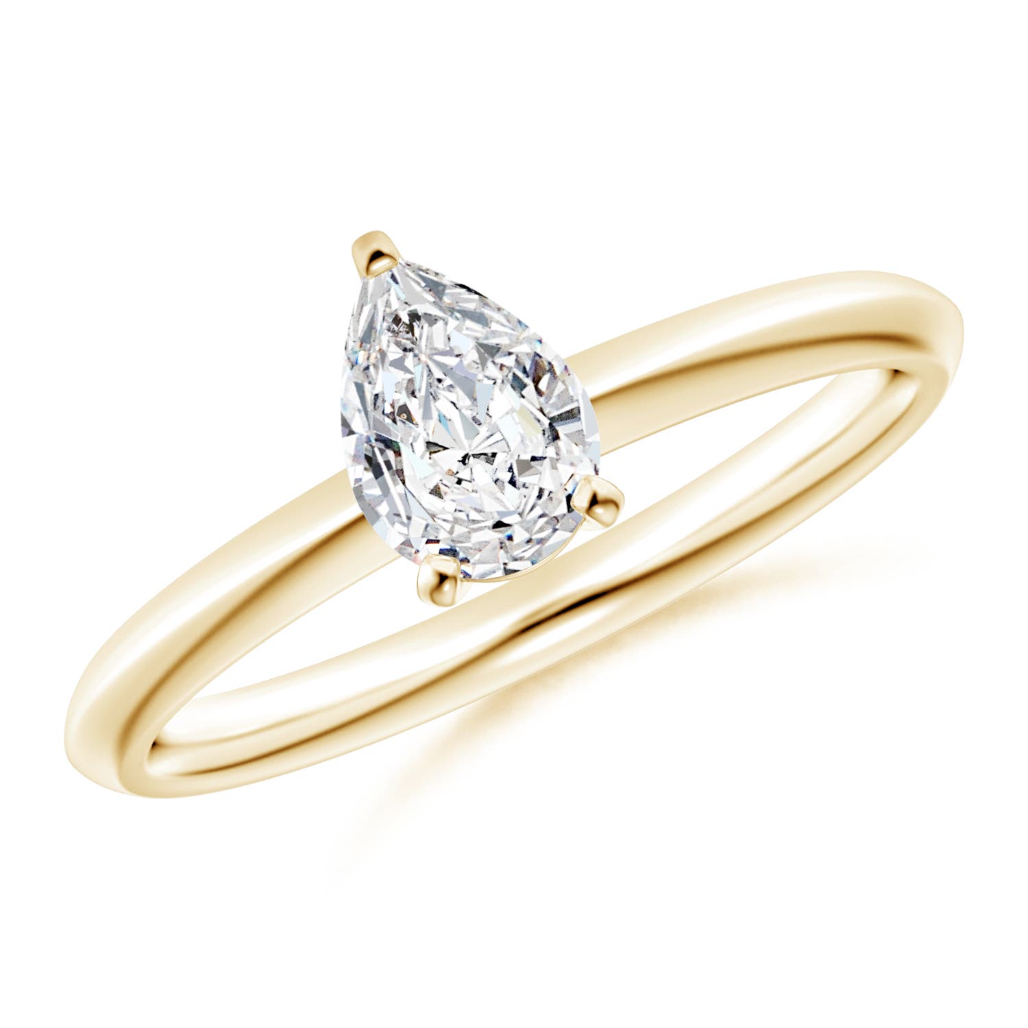 H, SI2 / 0.71 CT / 14 KT Yellow Gold