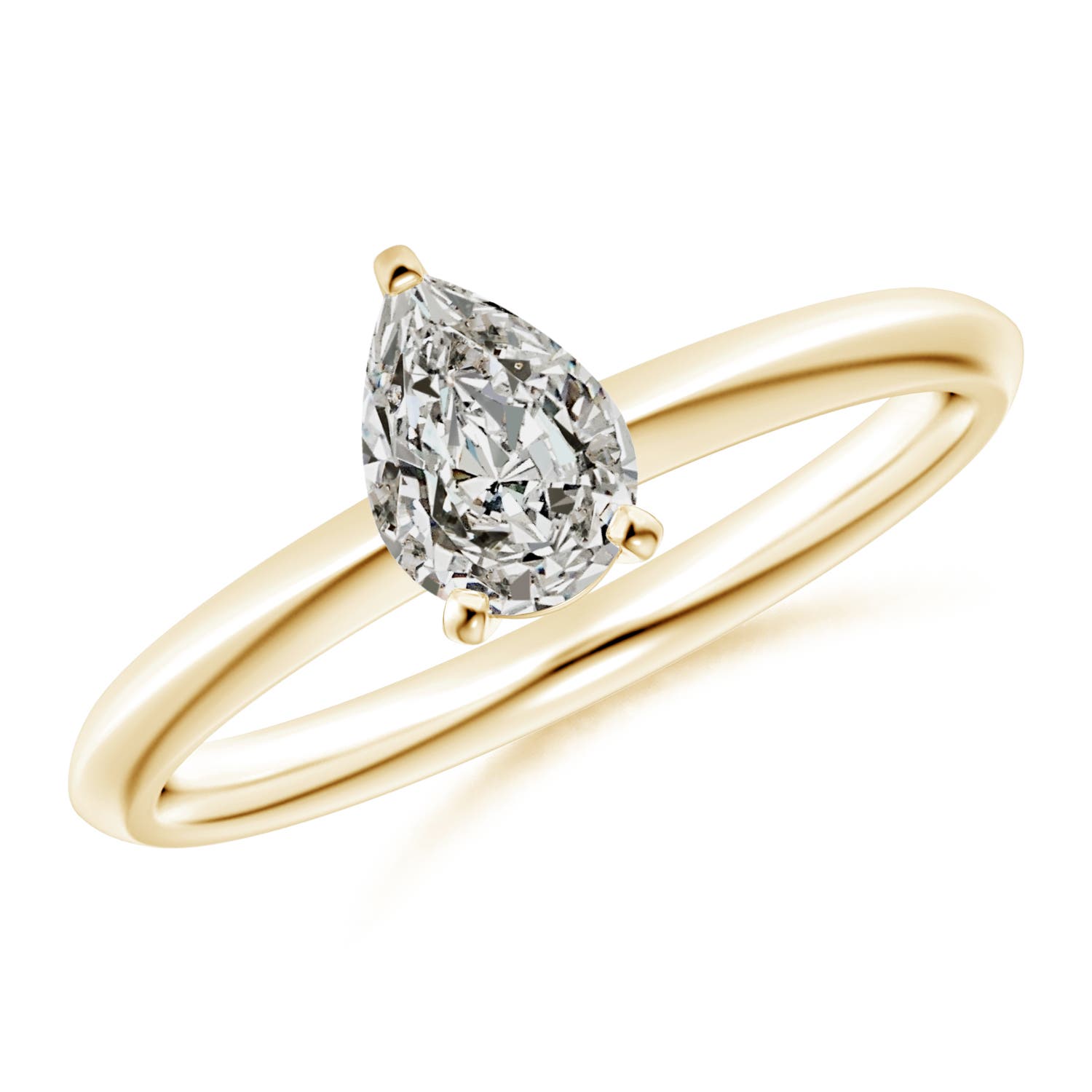 K, I3 / 0.71 CT / 14 KT Yellow Gold