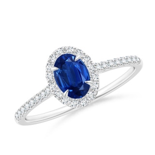 Oval AAA Blue Sapphire