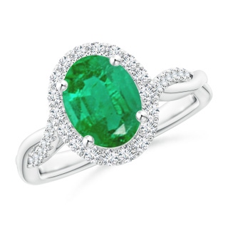 Oval AA Emerald