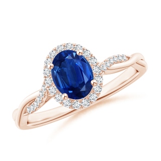 Oval AAA Blue Sapphire