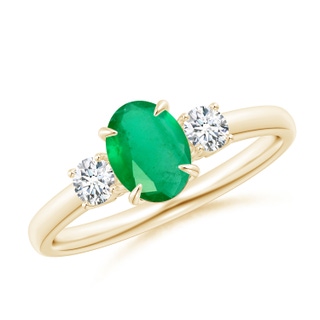Oval A Emerald