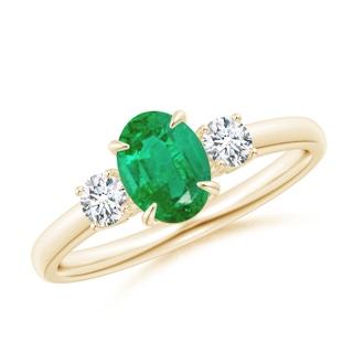 Oval AA Emerald