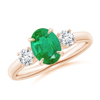 Oval AA Emerald