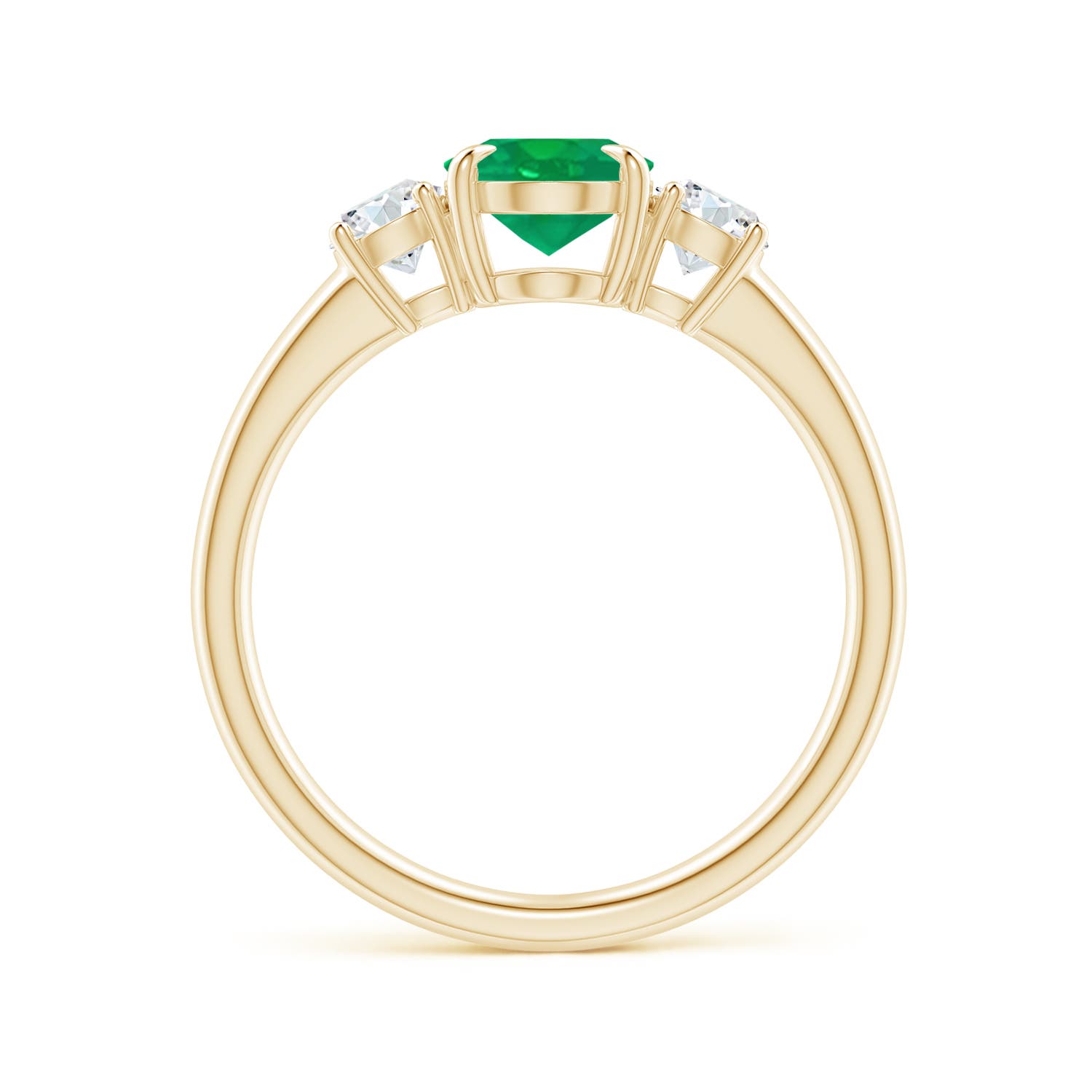 AA - Emerald / 1.45 CT / 14 KT Yellow Gold