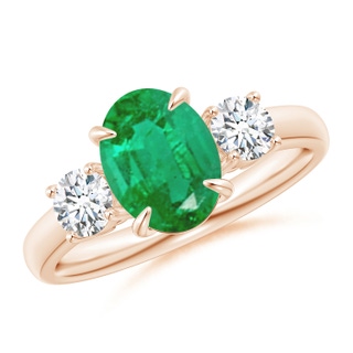 Oval AA Emerald