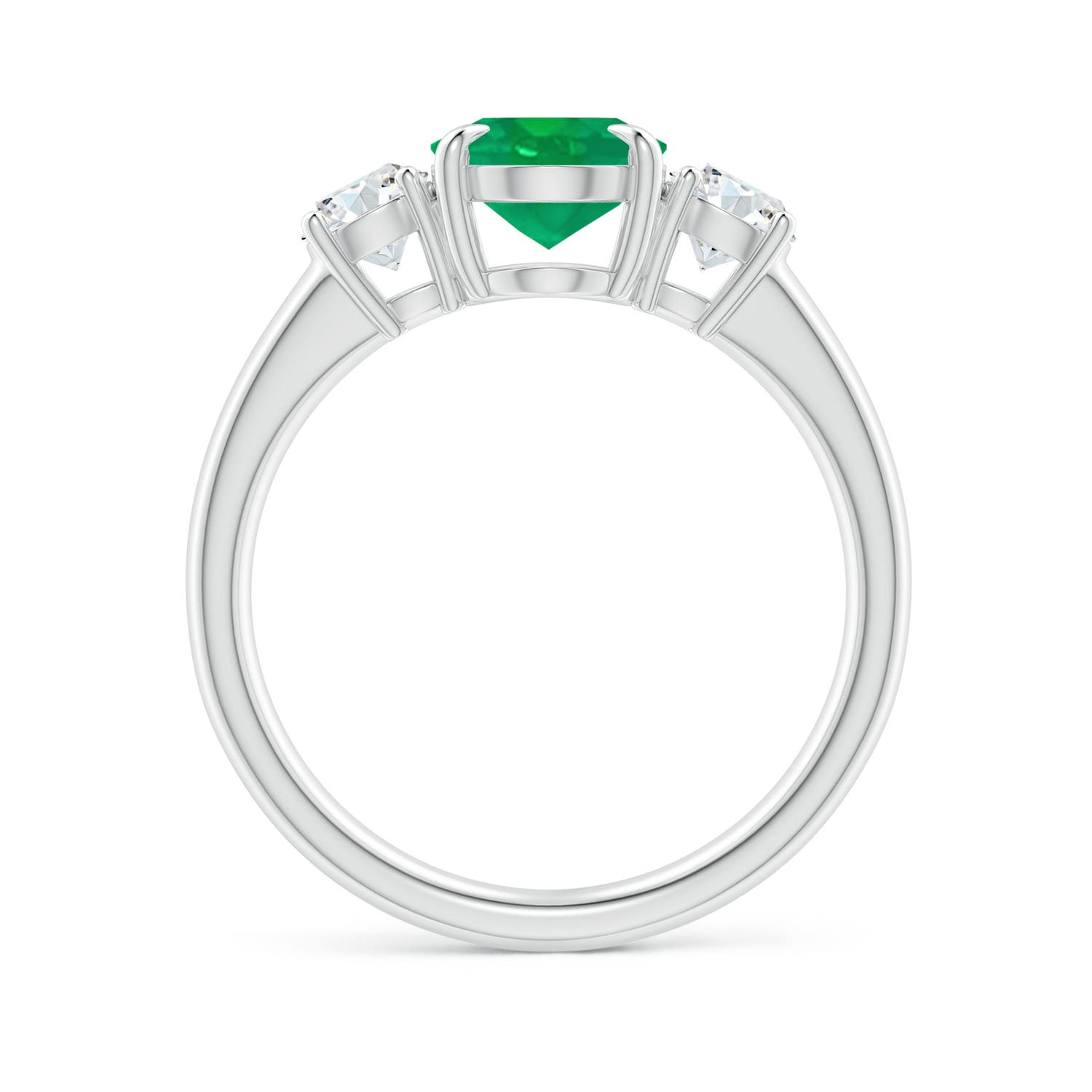 AA - Emerald / 1.96 CT / 14 KT White Gold