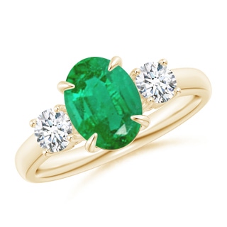 Oval AA Emerald