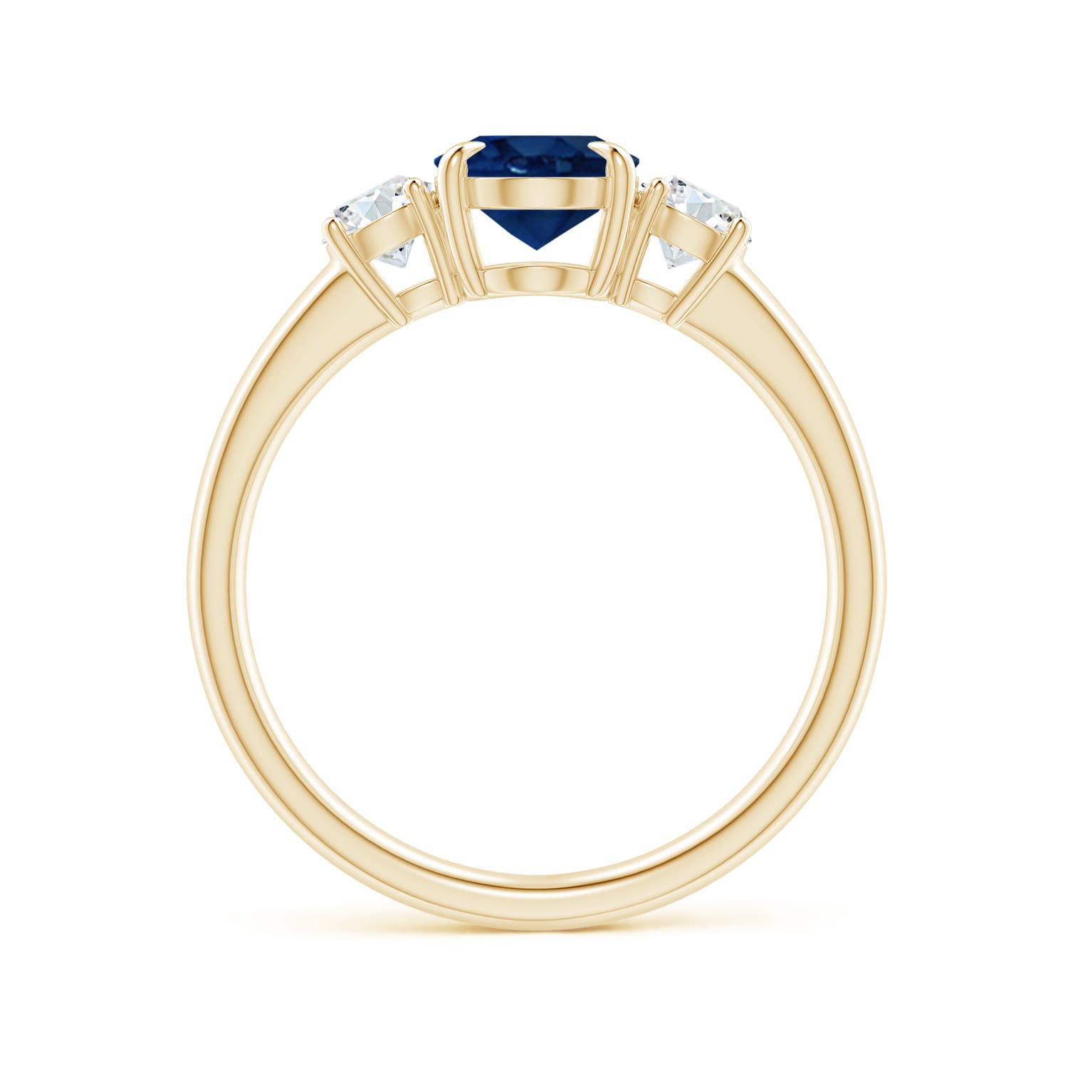 AA - Blue Sapphire / 1.9 CT / 14 KT Yellow Gold