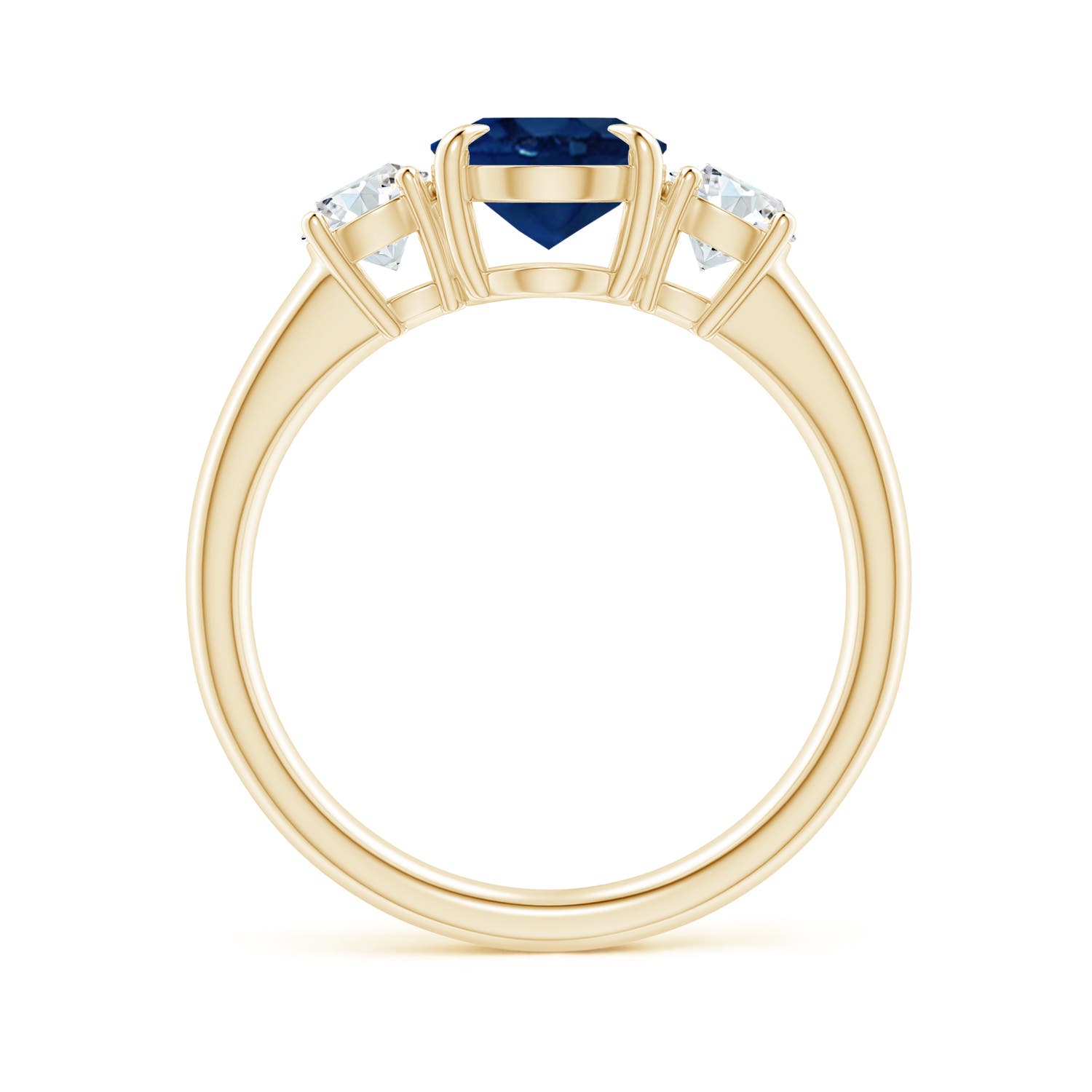 AA - Blue Sapphire / 2.46 CT / 14 KT Yellow Gold