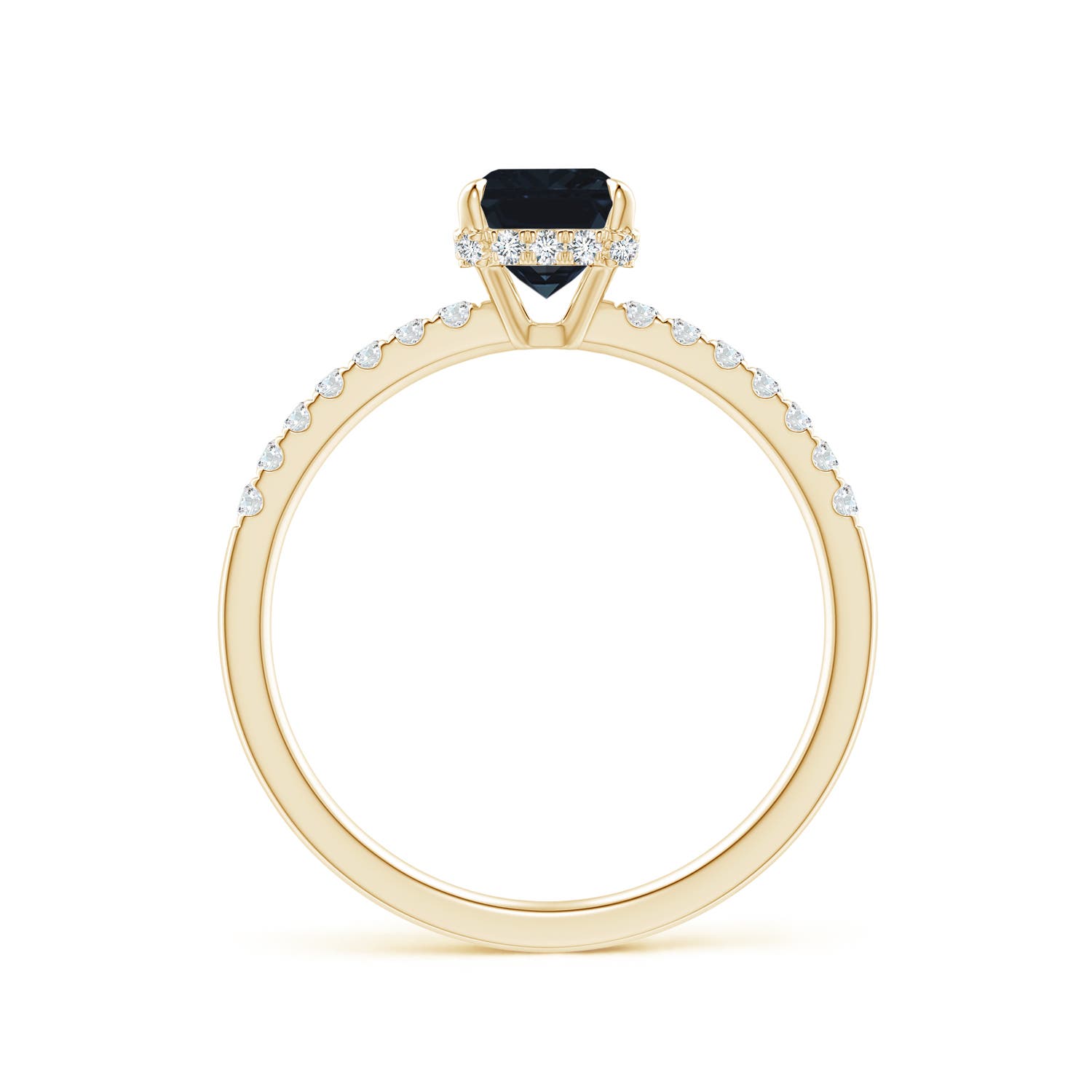 A - Blue Sapphire / 1.25 CT / 14 KT Yellow Gold