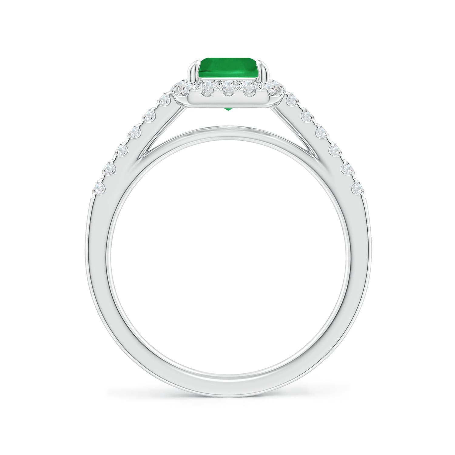 A - Emerald / 1.88 CT / 14 KT White Gold