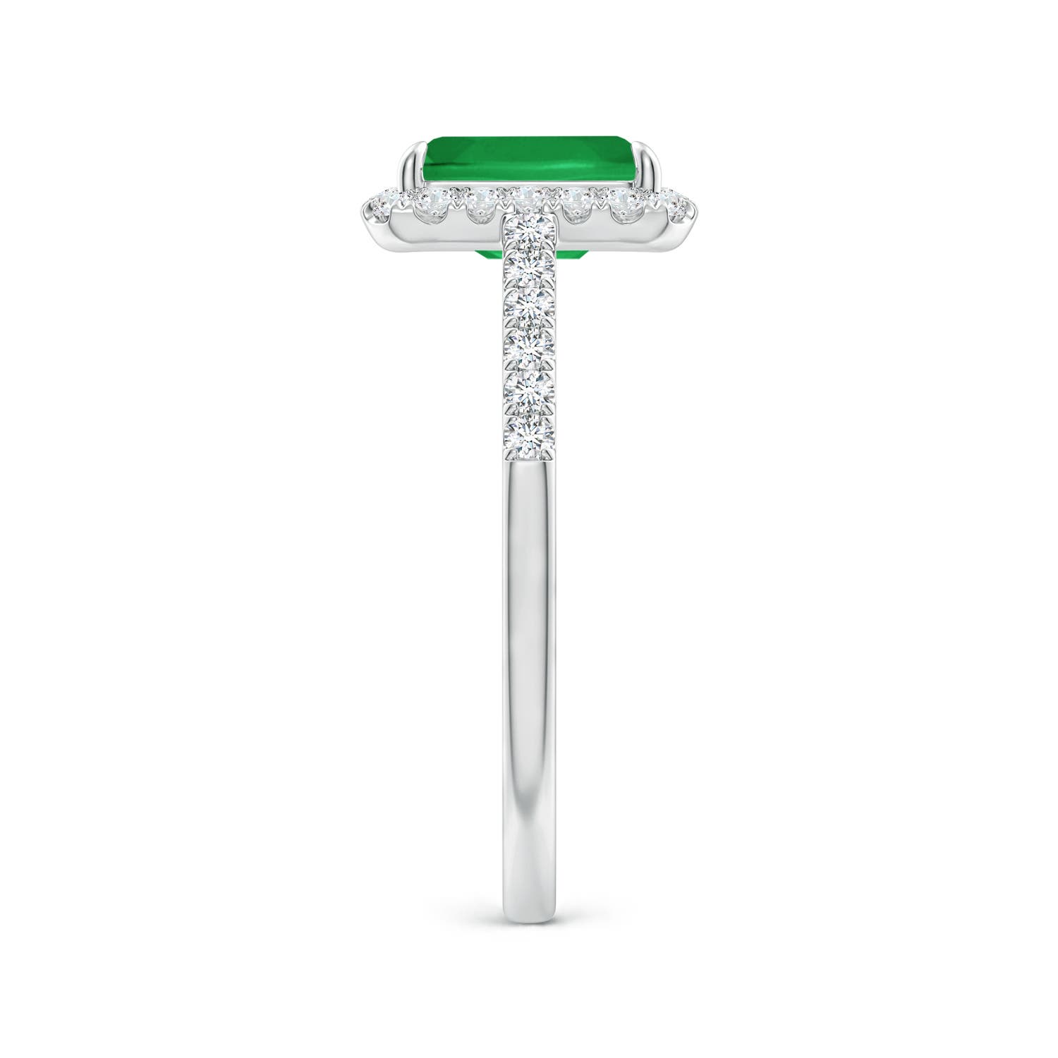 A - Emerald / 1.88 CT / 14 KT White Gold