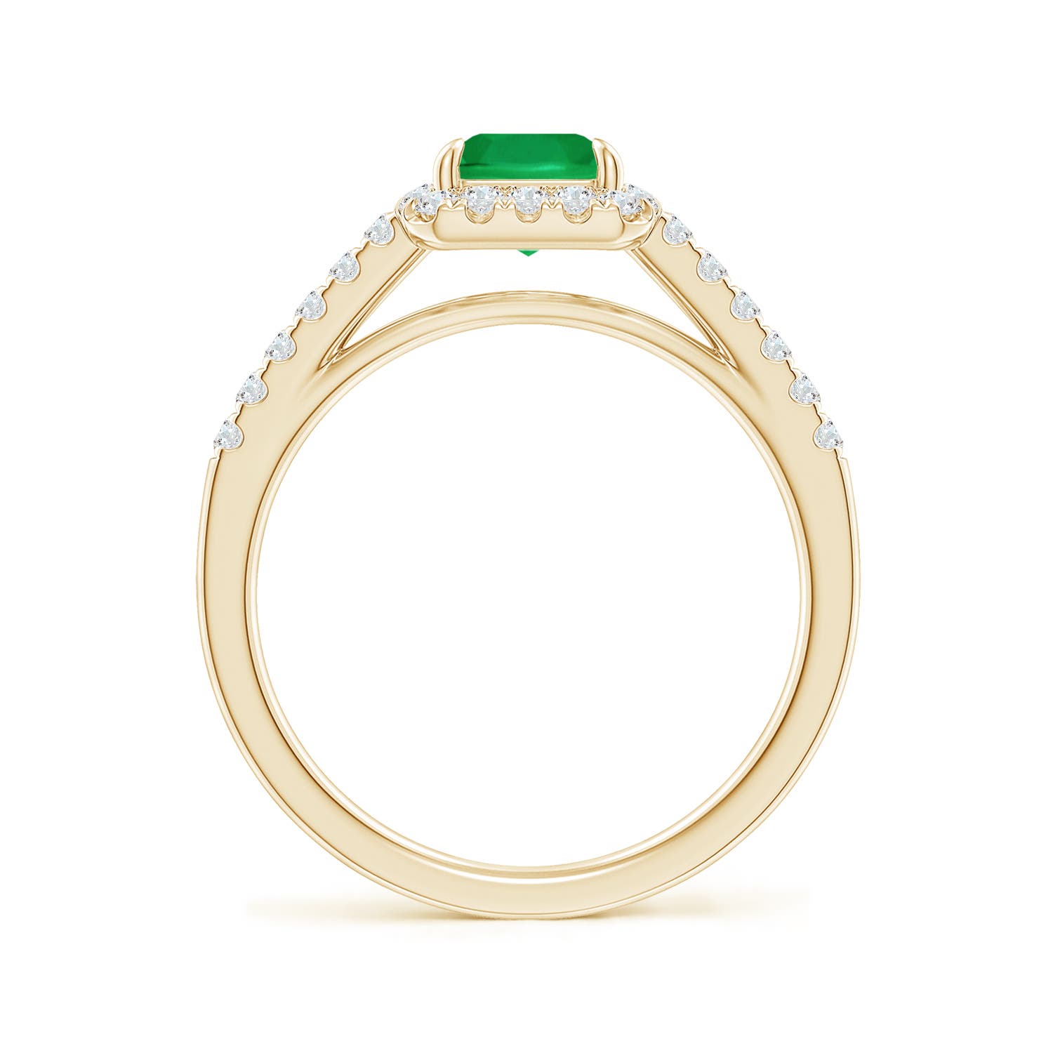 AA - Emerald / 1.88 CT / 14 KT Yellow Gold