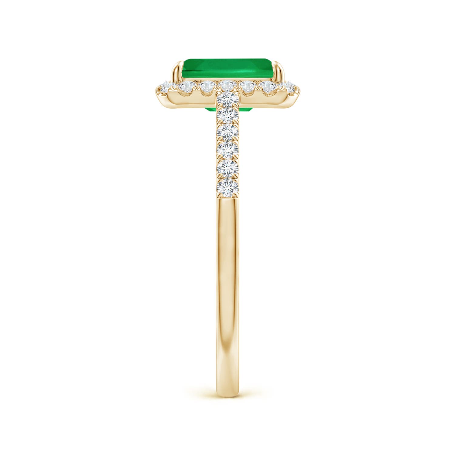 AA - Emerald / 1.88 CT / 14 KT Yellow Gold