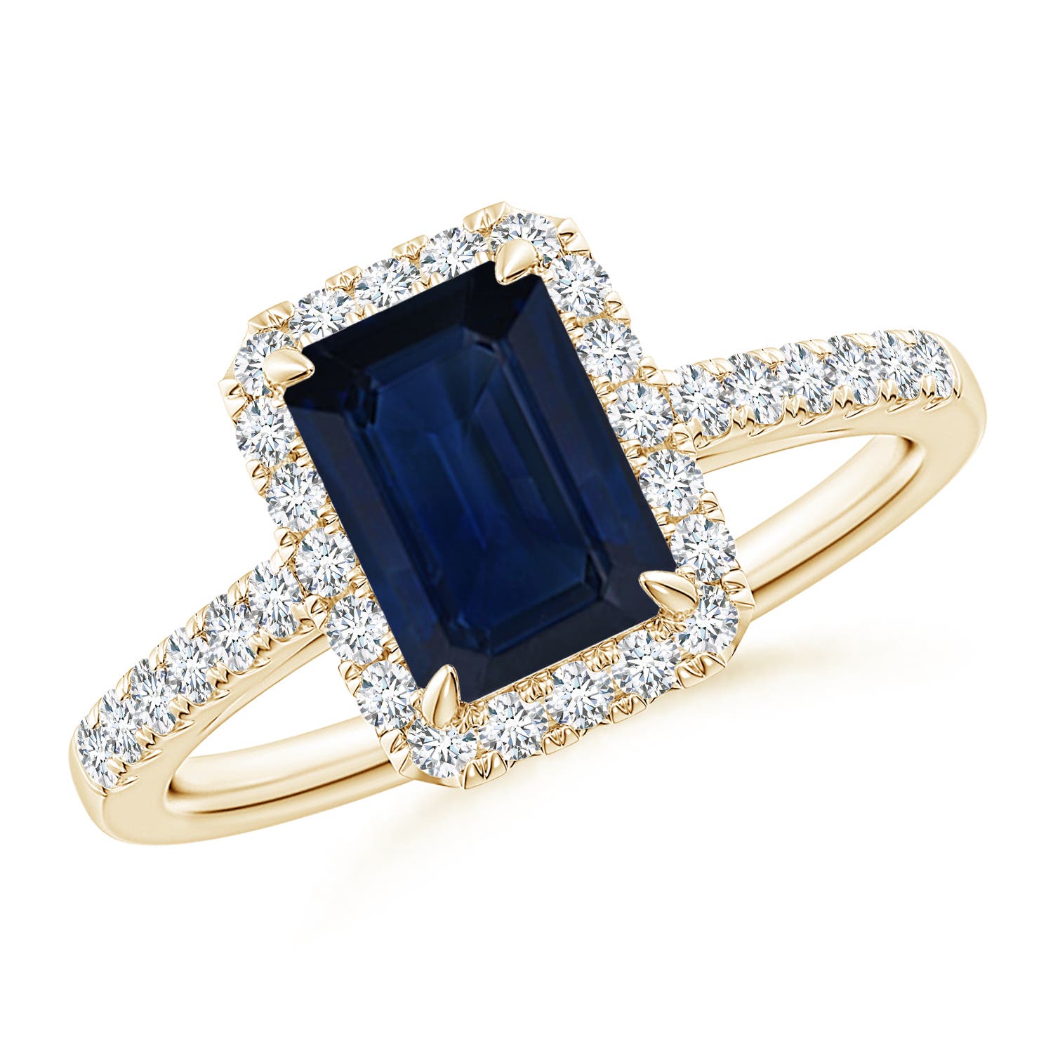 AA - Blue Sapphire / 2.03 CT / 14 KT Yellow Gold