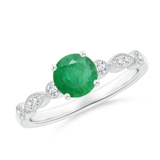 Round A Emerald