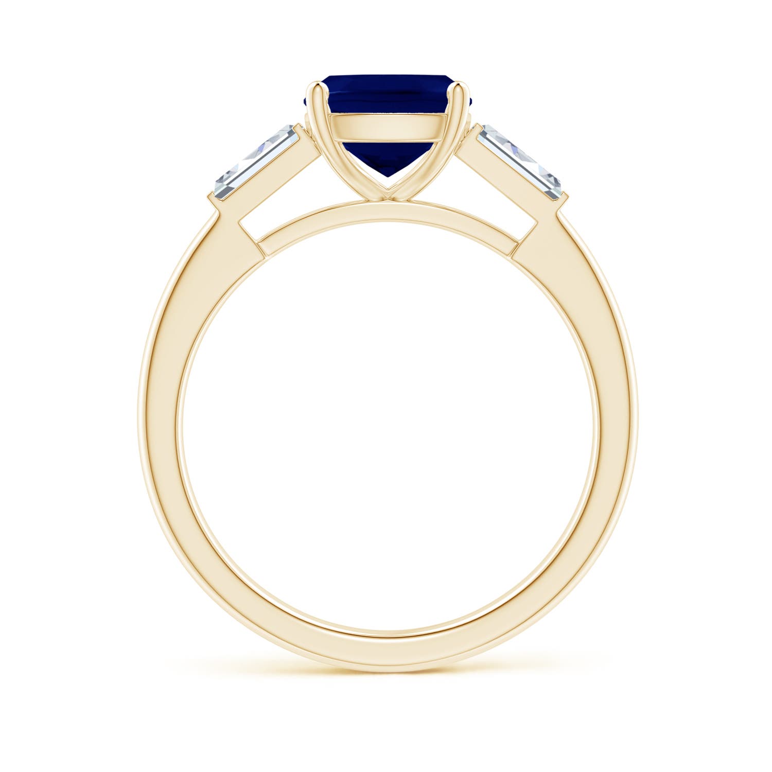 AA - Blue Sapphire / 1.9 CT / 14 KT Yellow Gold