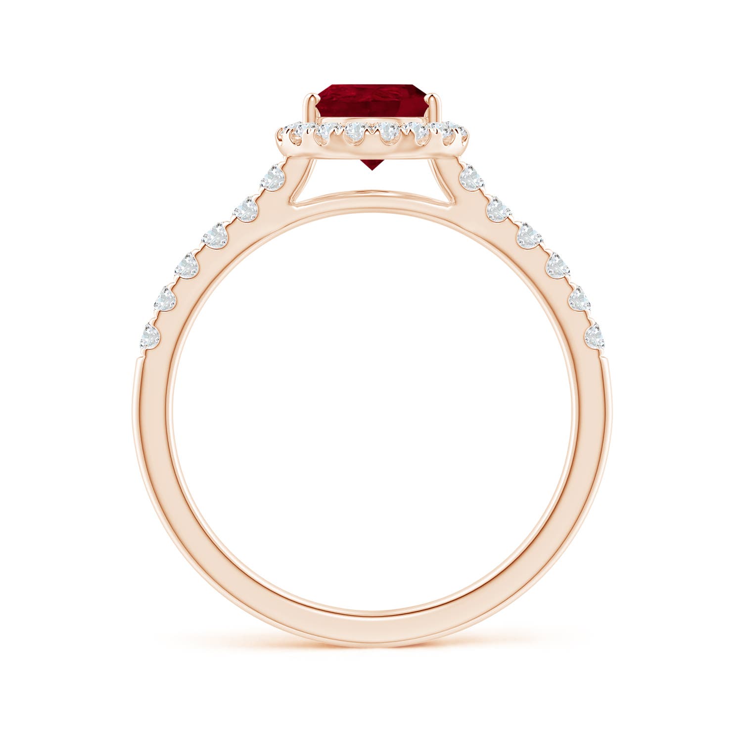 AA - Ruby / 1.52 CT / 14 KT Rose Gold