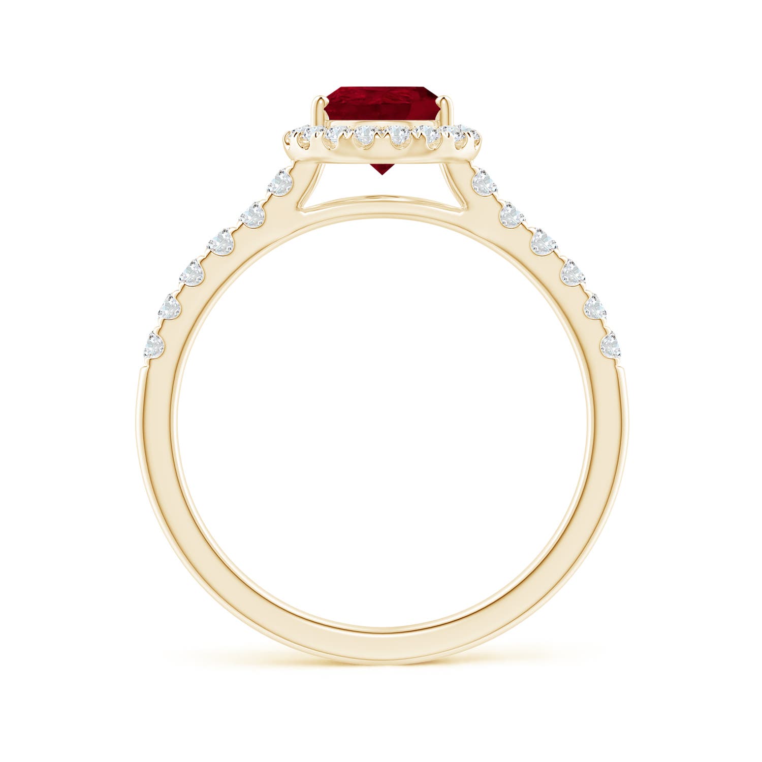 AA - Ruby / 1.52 CT / 14 KT Yellow Gold