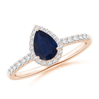 Pear A Blue Sapphire