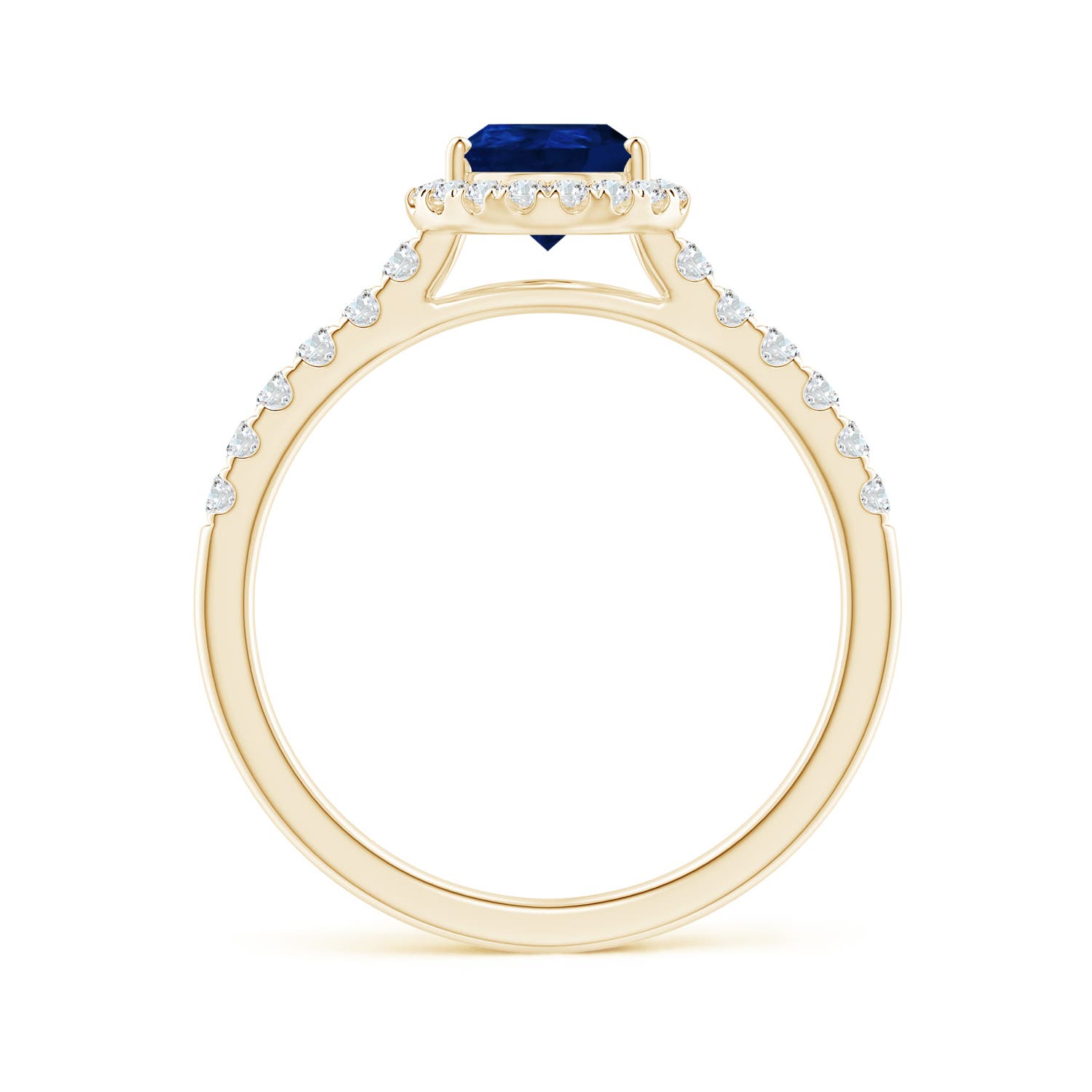 AA - Blue Sapphire / 1.52 CT / 14 KT Yellow Gold