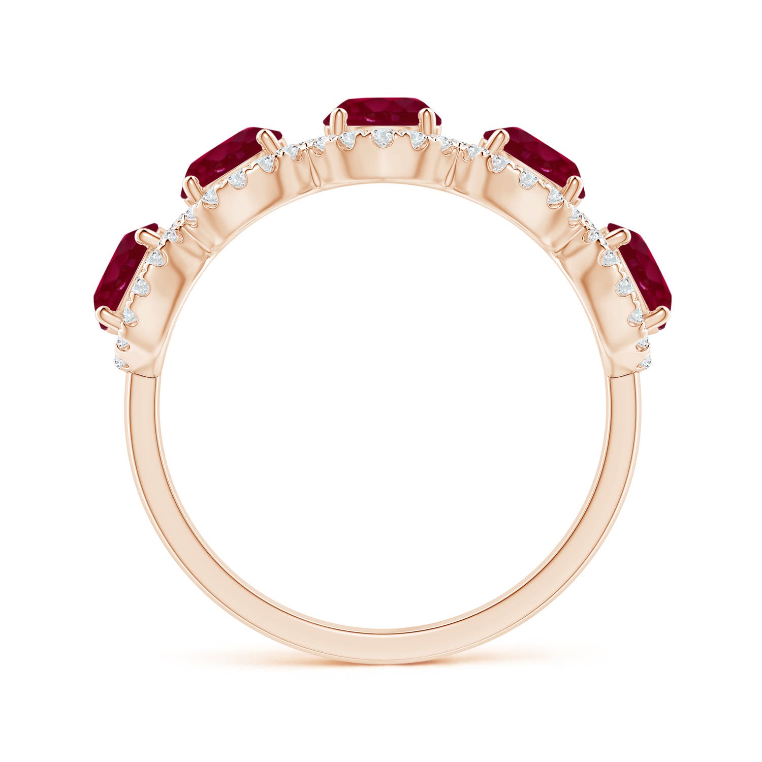 A - Ruby / 2.54 CT / 14 KT Rose Gold