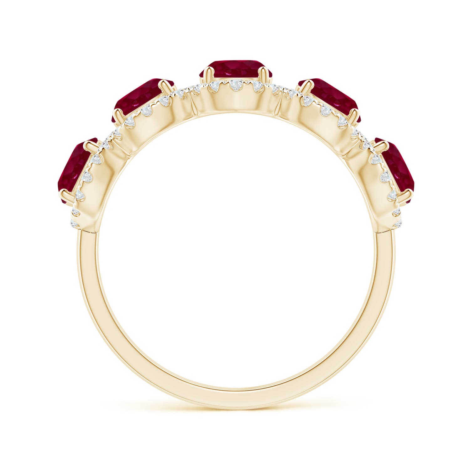 A - Ruby / 2.54 CT / 14 KT Yellow Gold