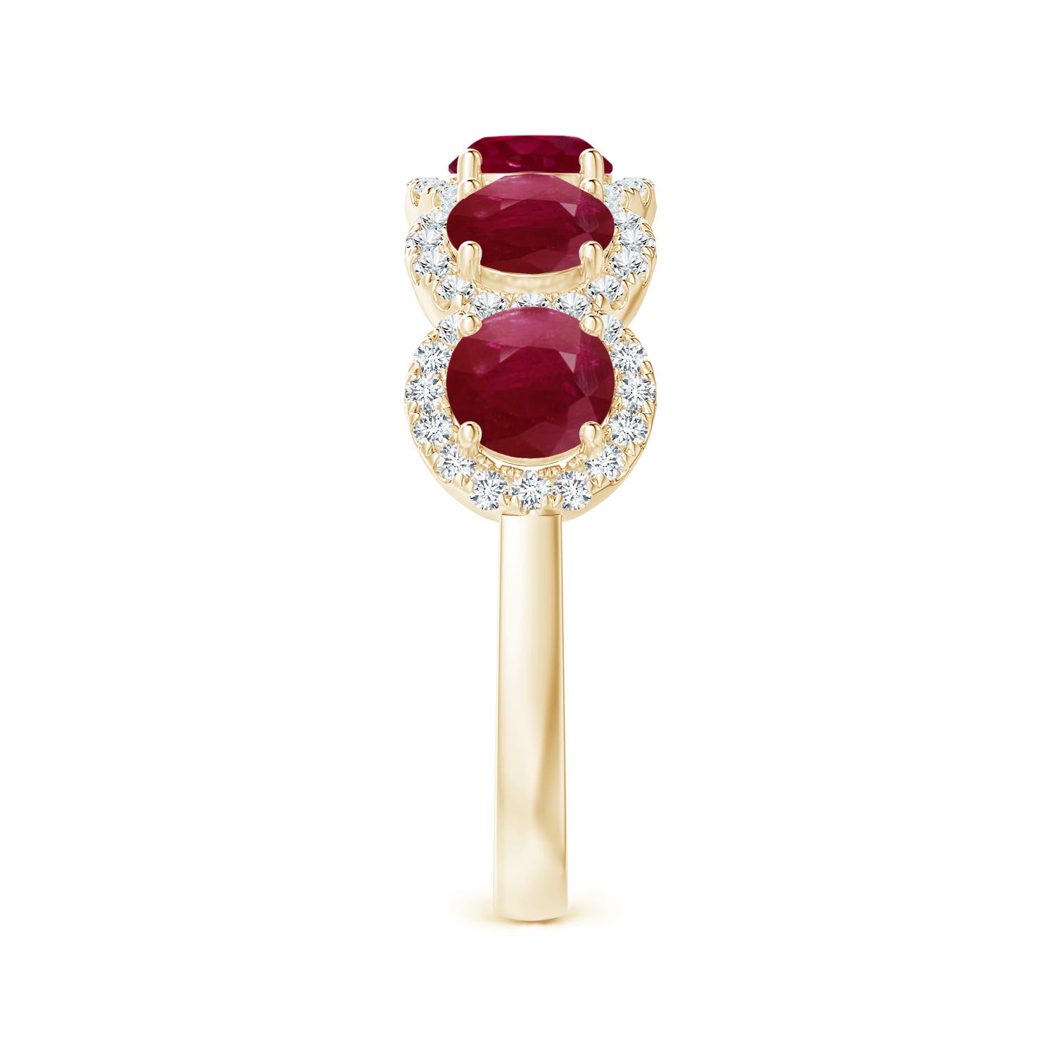 A - Ruby / 2.54 CT / 14 KT Yellow Gold