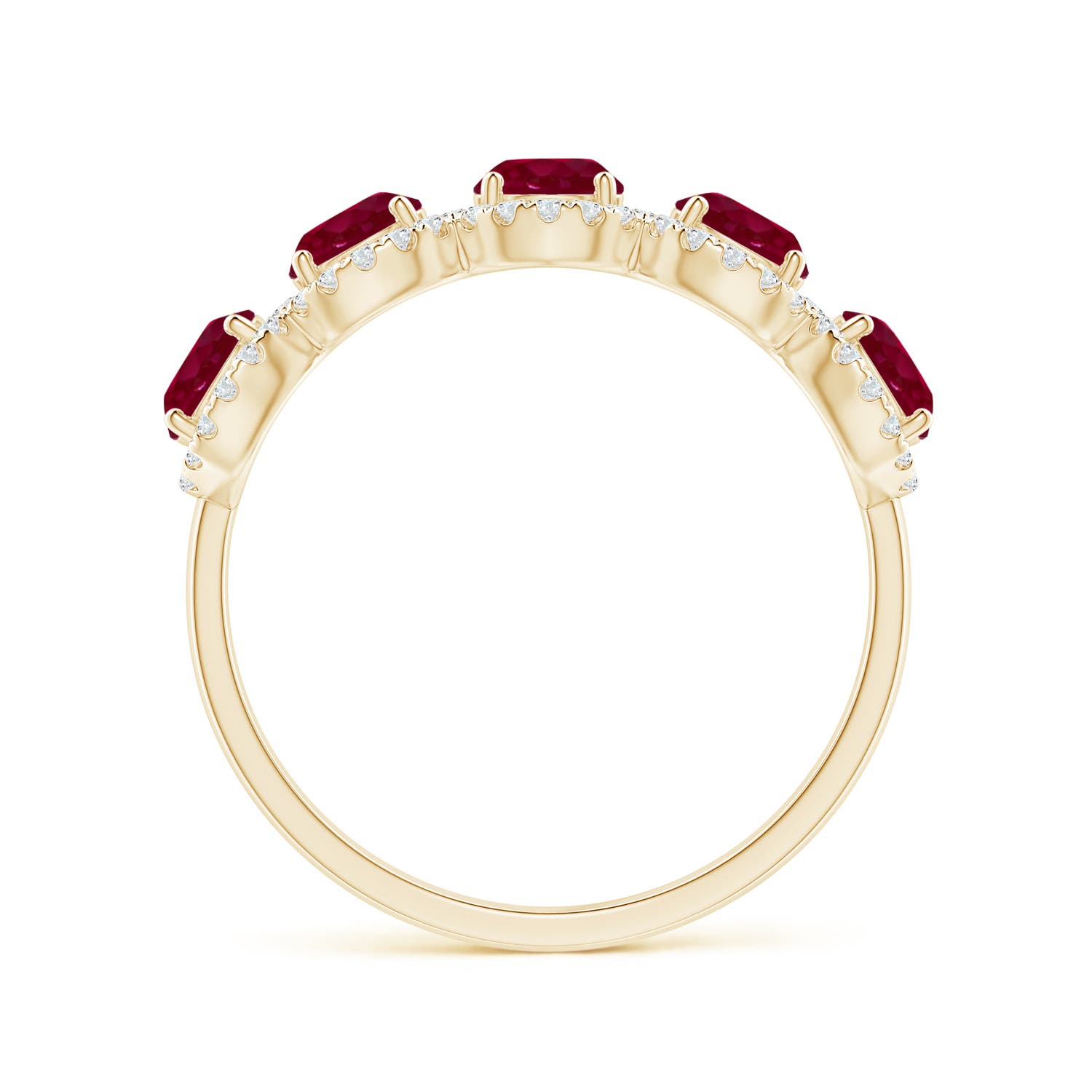 A - Ruby / 1.9 CT / 14 KT Yellow Gold