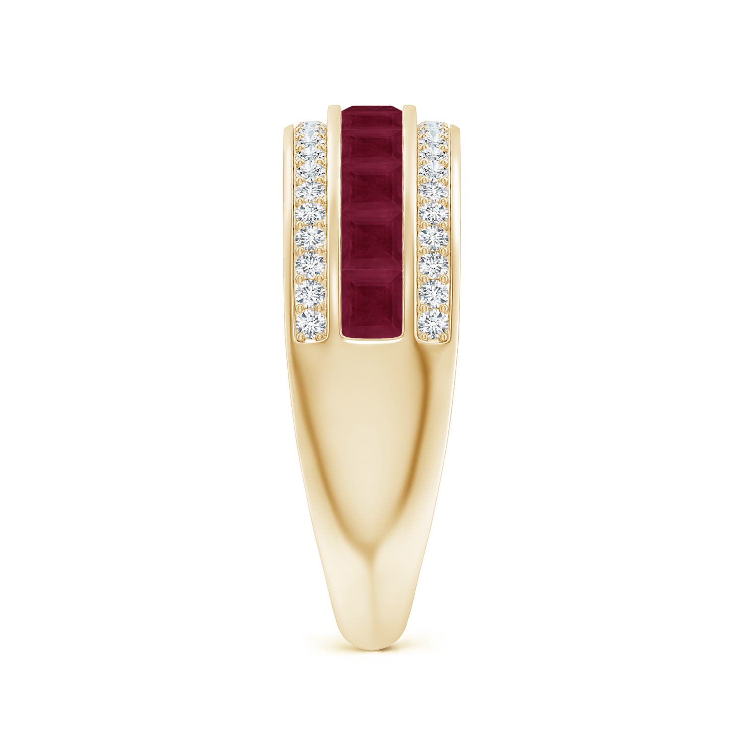 A - Ruby / 1.55 CT / 14 KT Yellow Gold