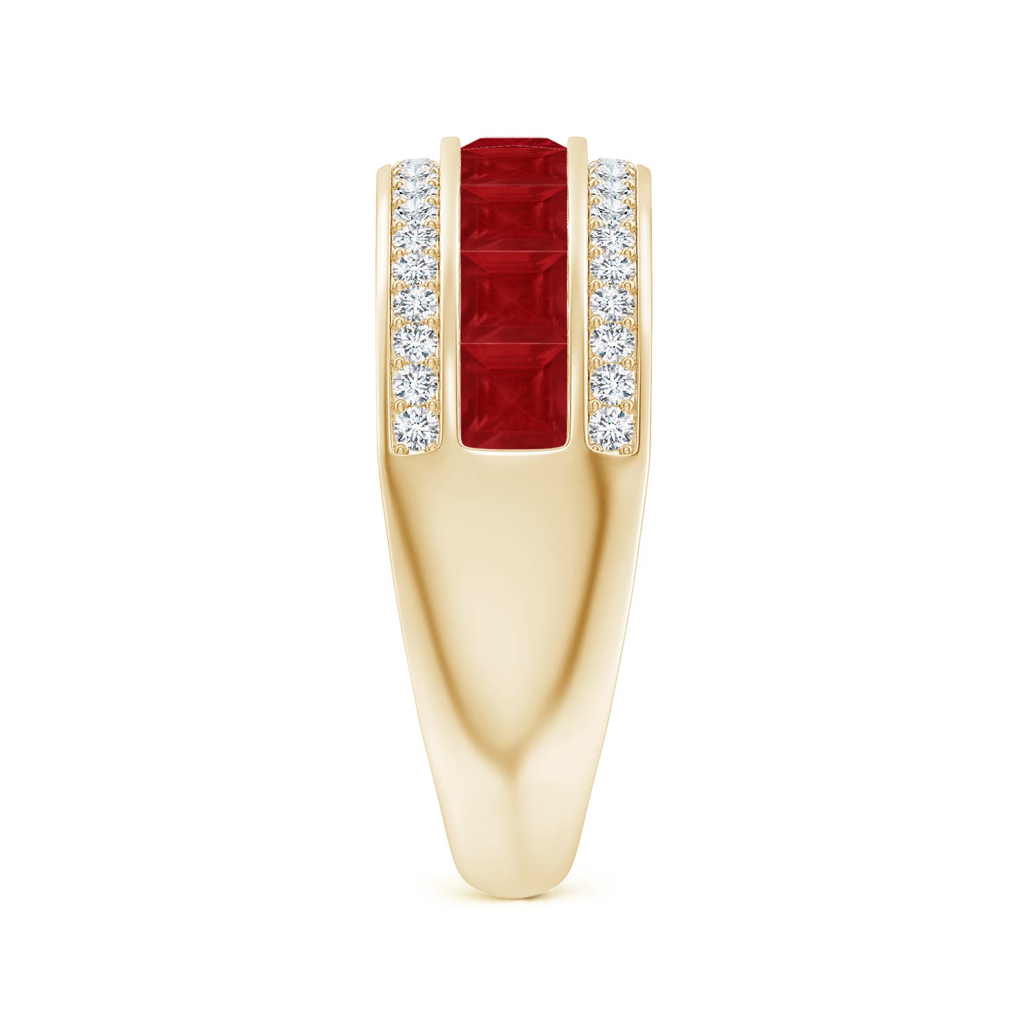 AA - Ruby / 2.14 CT / 14 KT Yellow Gold