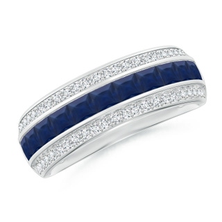 Square A Blue Sapphire