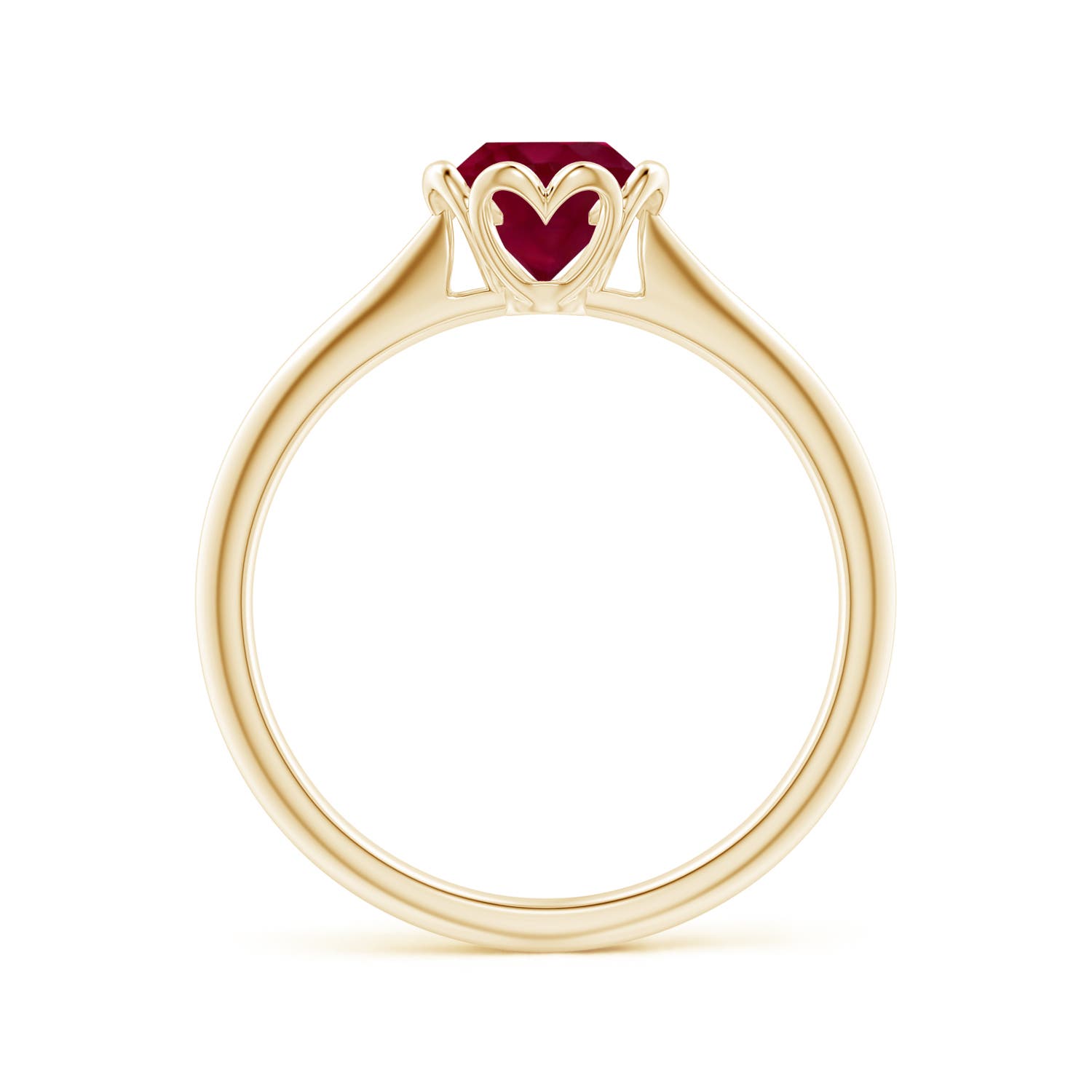 A - Ruby / 1 CT / 14 KT Yellow Gold