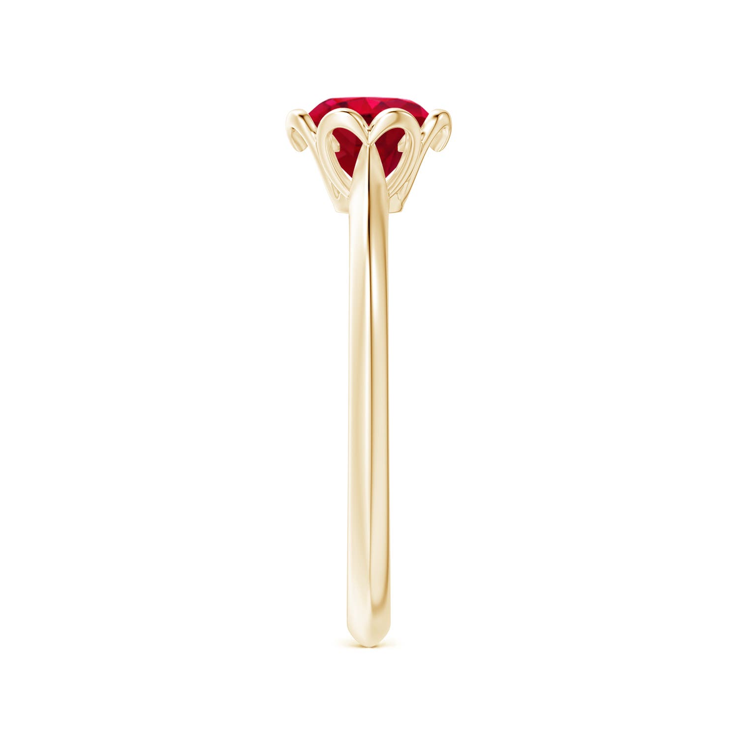 AAA - Ruby / 1 CT / 14 KT Yellow Gold