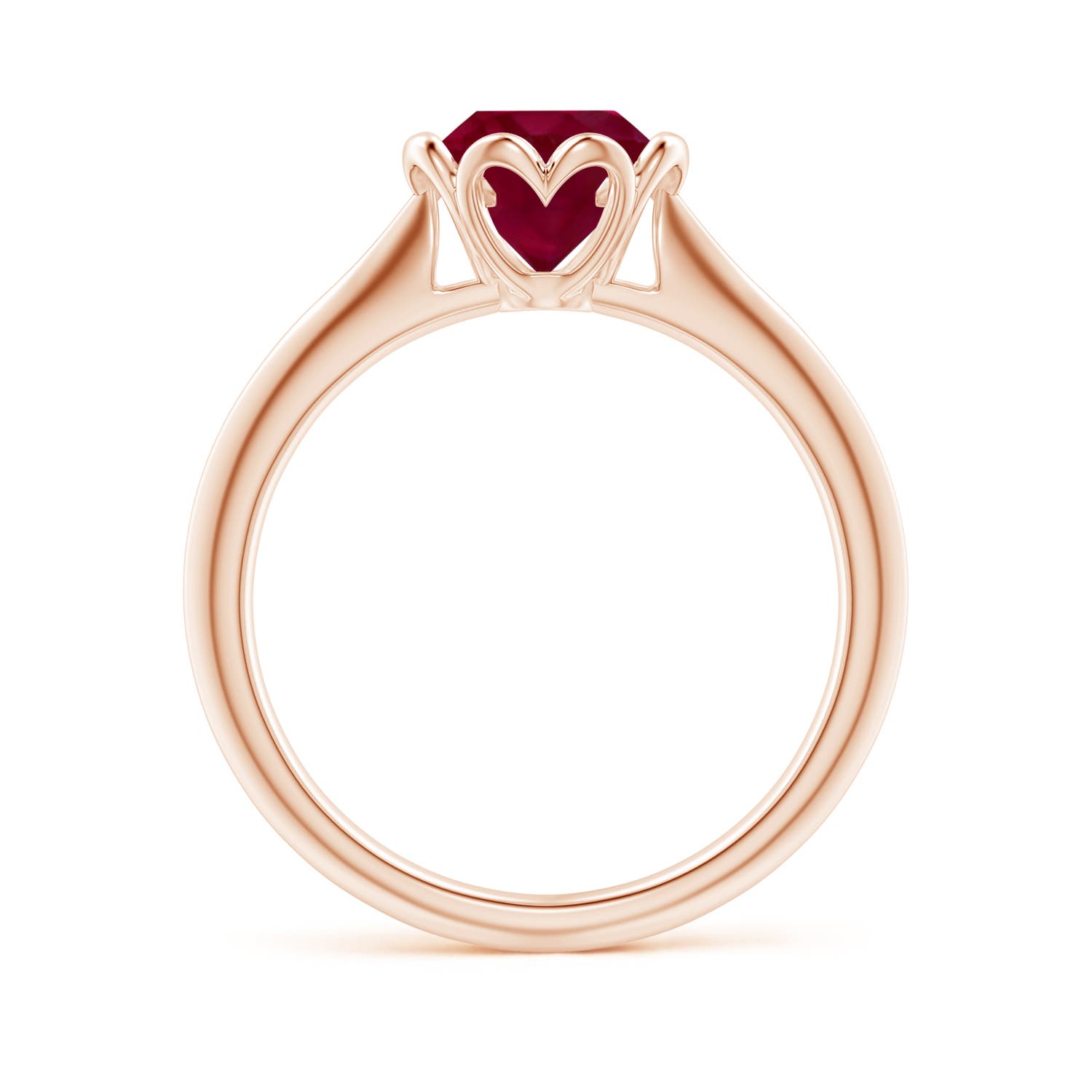 A - Ruby / 1.4 CT / 14 KT Rose Gold