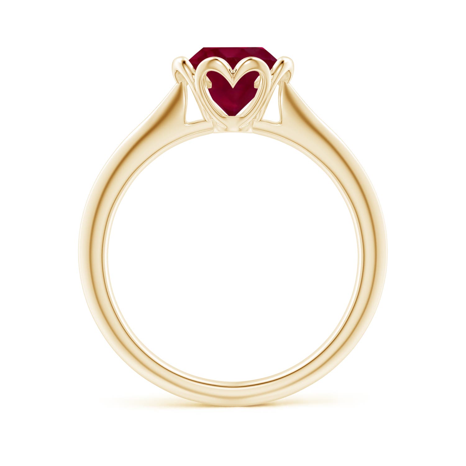 A - Ruby / 1.4 CT / 14 KT Yellow Gold